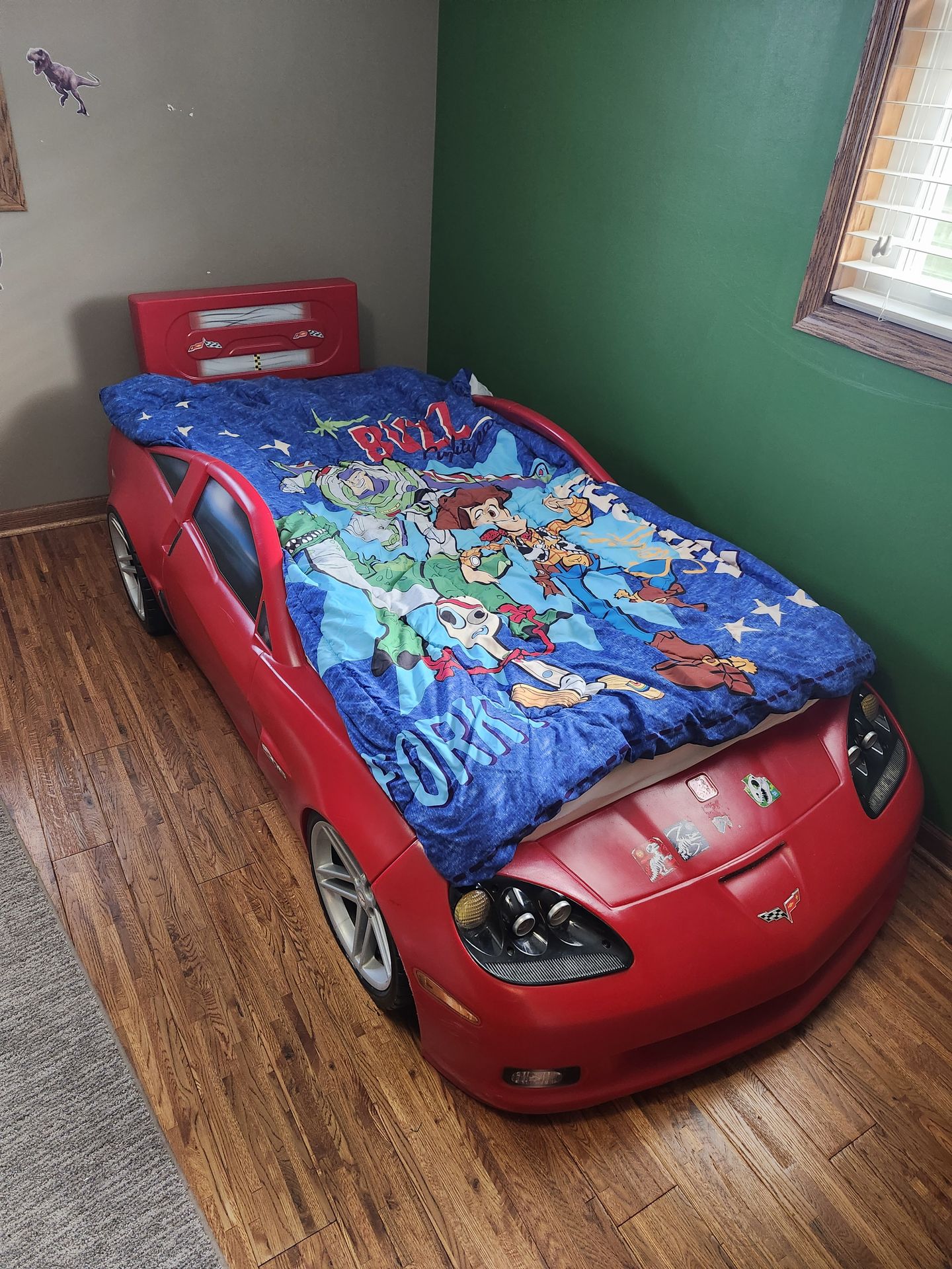 Race Car Bed with lights
