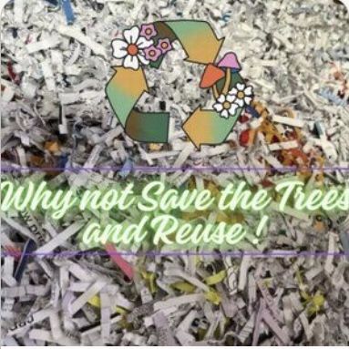 5 Pound of recycled shredded paper