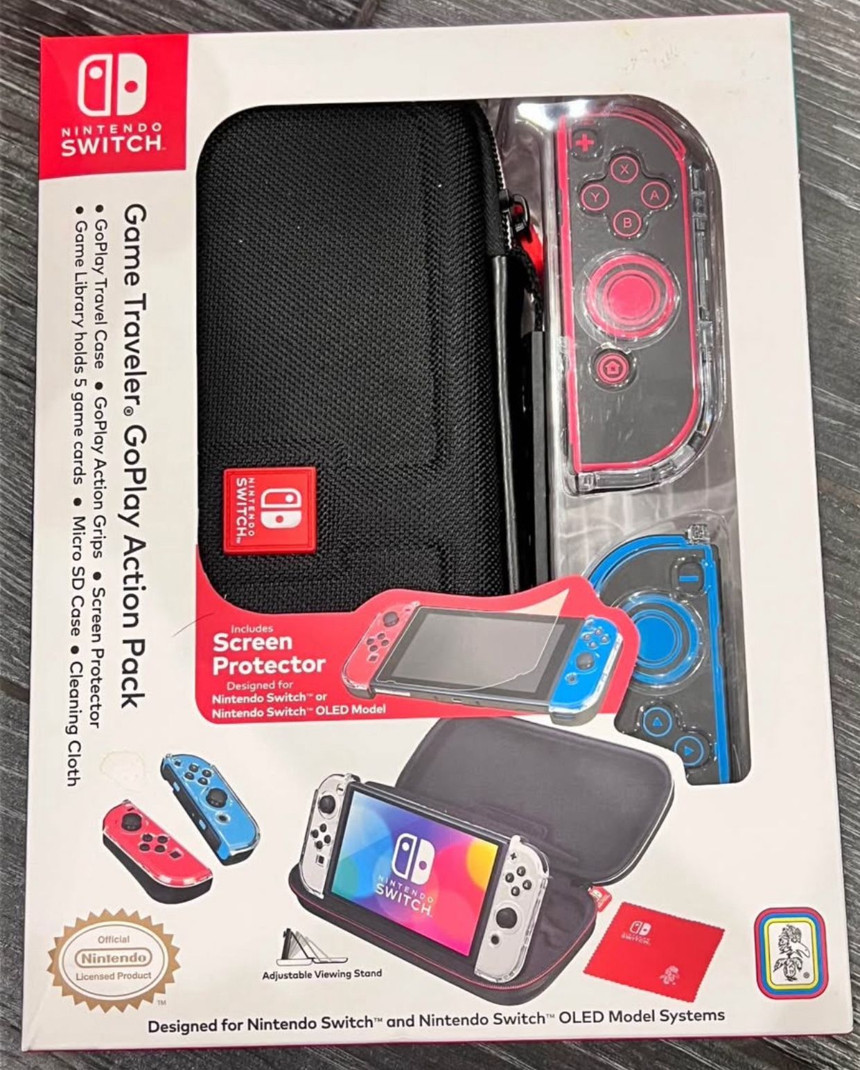 NINTENDO SWITCH Game Traveler GoPlay Action Pack