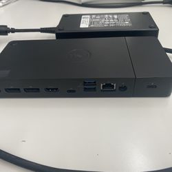 Dell WD19 USB Type-C Dockinghh Station with 180 AC Adapter - Black