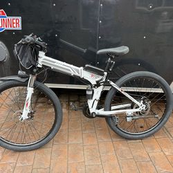 Brand new ebike folding