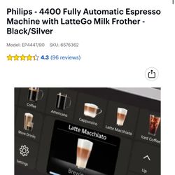 Phyllis 4400 Espresso Machine