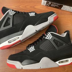 Nike Air Jordan IV 4 “Bred” Sz 10