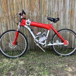 Two-stroke motorized bike