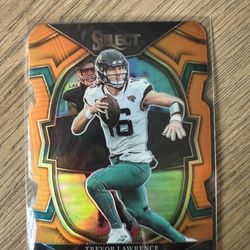 2022 Select Trevor Lawrence Orange Concourse #41 Die Cut /199 Jacksonville Jaguars