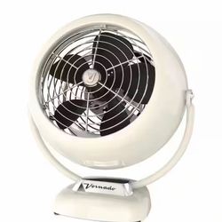 Vornado Vfan 12 in. Vintage Air Circulator Fan, Vintage White