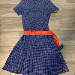 50s DRESS COSTUME Size 8-10