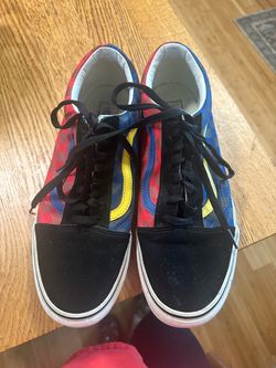Vans Old Skool Plaid Low-Top Sneakers
