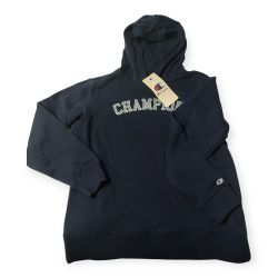 Champion Boy's Navy Logo Hoodie L 14 / 16 Hooded Sweatshirt