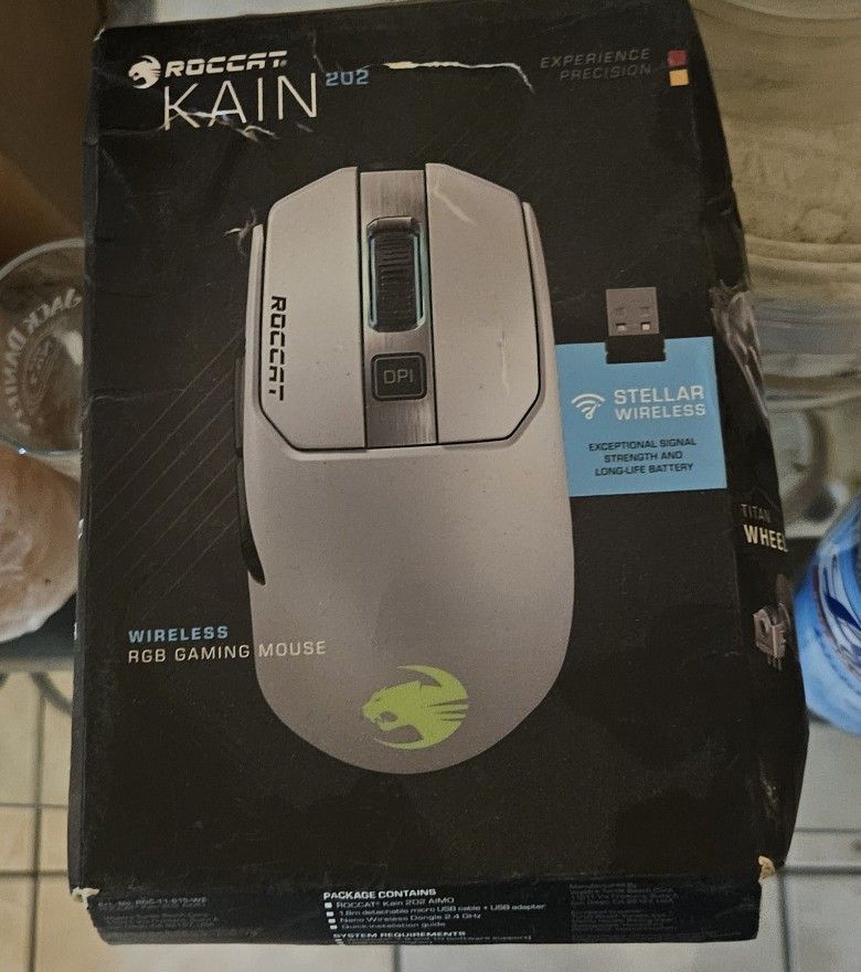 Roccat Kain Wireless Mouse New Stewart&Nellis Pick Up 