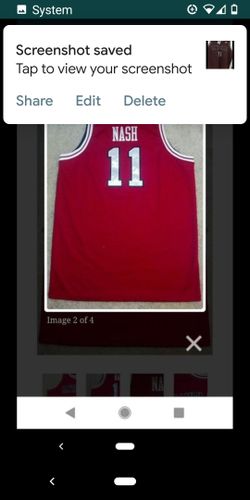 Steve nash rare jersey with rags
