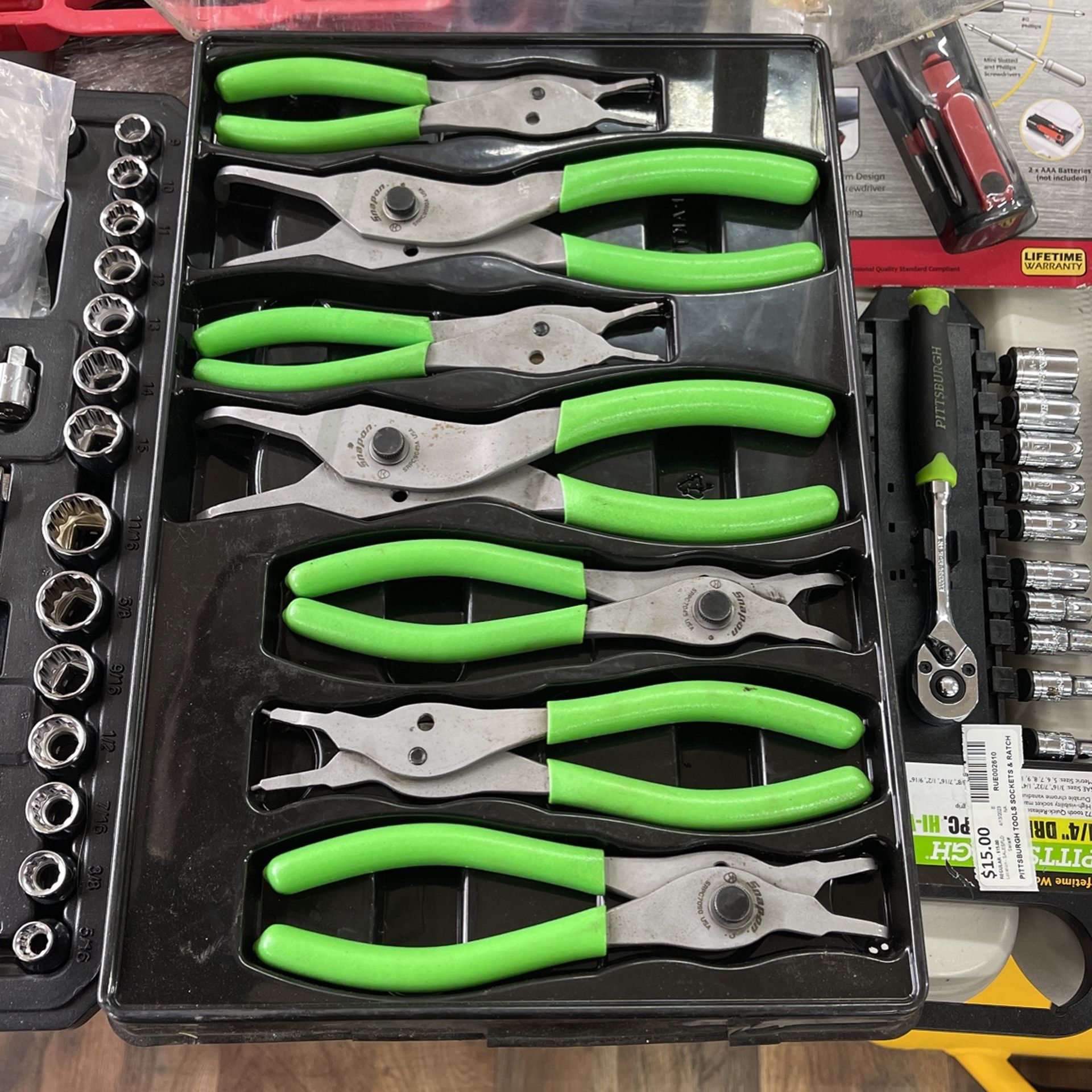 Snap On Ring Plyers