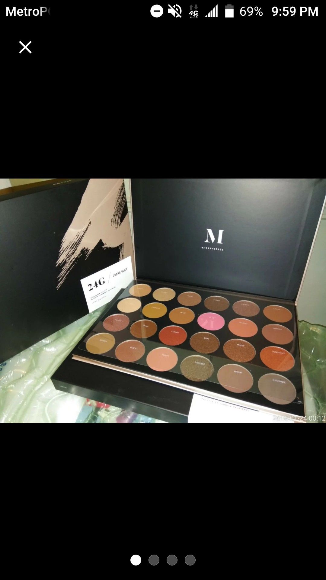 Morphe 24G grand Glam palette