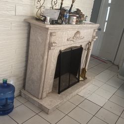 Marble chimney for sale