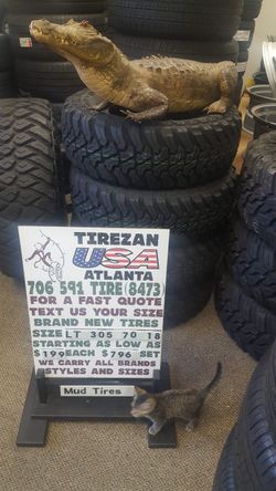 305 70 18 BRAND NEW TIRE TIRES $199 EACH $796 SET