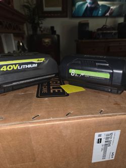 Ryobi lithium batteries