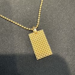 beautiful TIFFANY & CO 18K gold AU750 Necklace Pendant