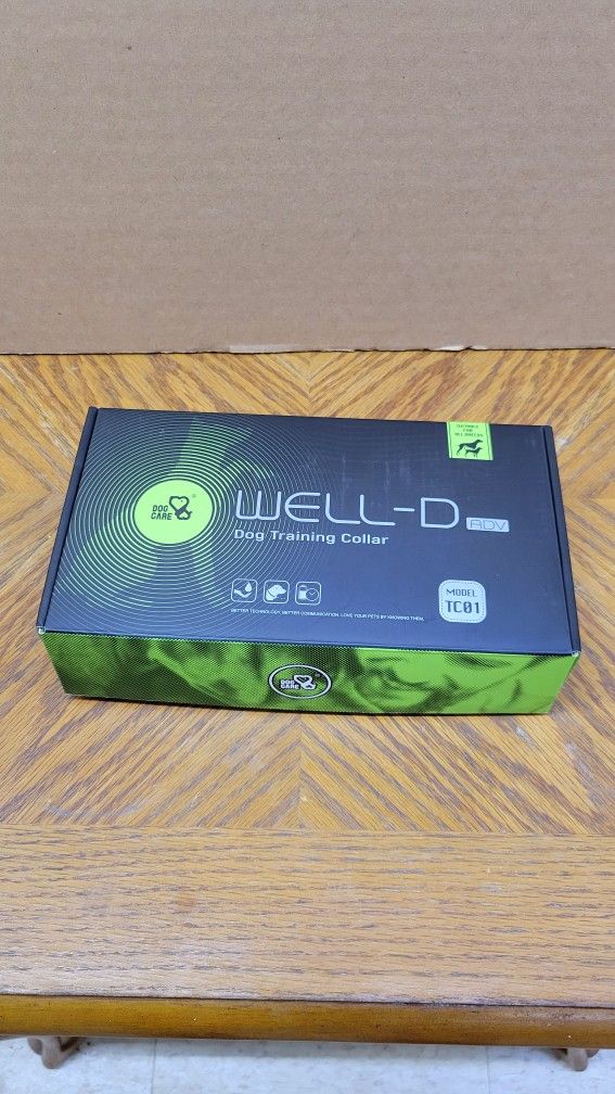 WELL-D ADV Dog Training Collar, model TC01.