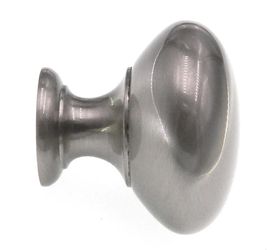 Amerock Brass Classics Satin Nickel Hollow Brass 1 1/4" Cabinet Knob BP1950H-G10