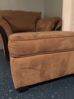 Couch and ottoman