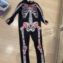 Girl Halloween Costume Skeleton