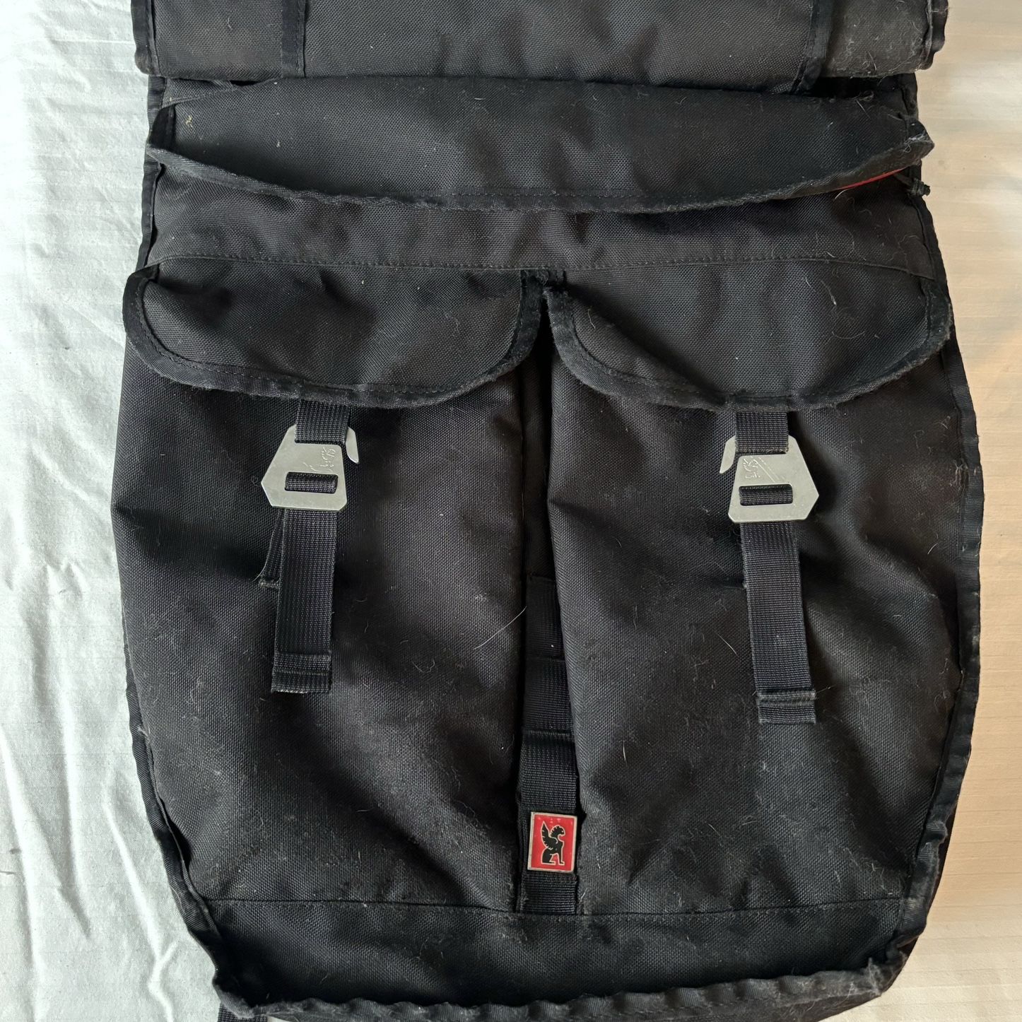  Chrome Ivan waterproof Messenger backpack HUGE 