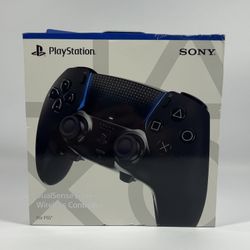 New Sony Playstation 5 PS5 DualSense Edge Wireless Controller Black CFI-ZCP1