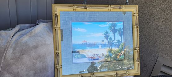 Two Beach Themed Pictures