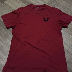 True Religion Red Tee Size L