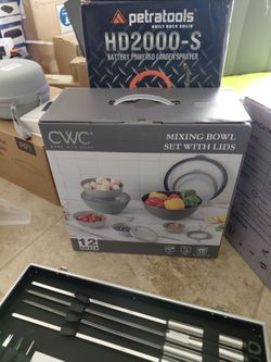 Brand new mixing bowls