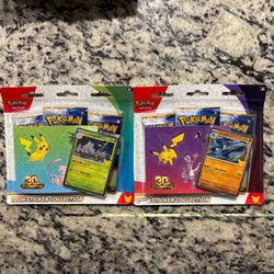 Pokemon 30th Anniversary Tech Sticker Collection Lucario Exeggutor NEW SEALED