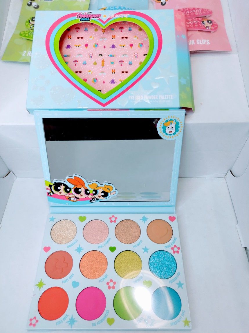 Colourpop x Powderpuff Girls Full Collection