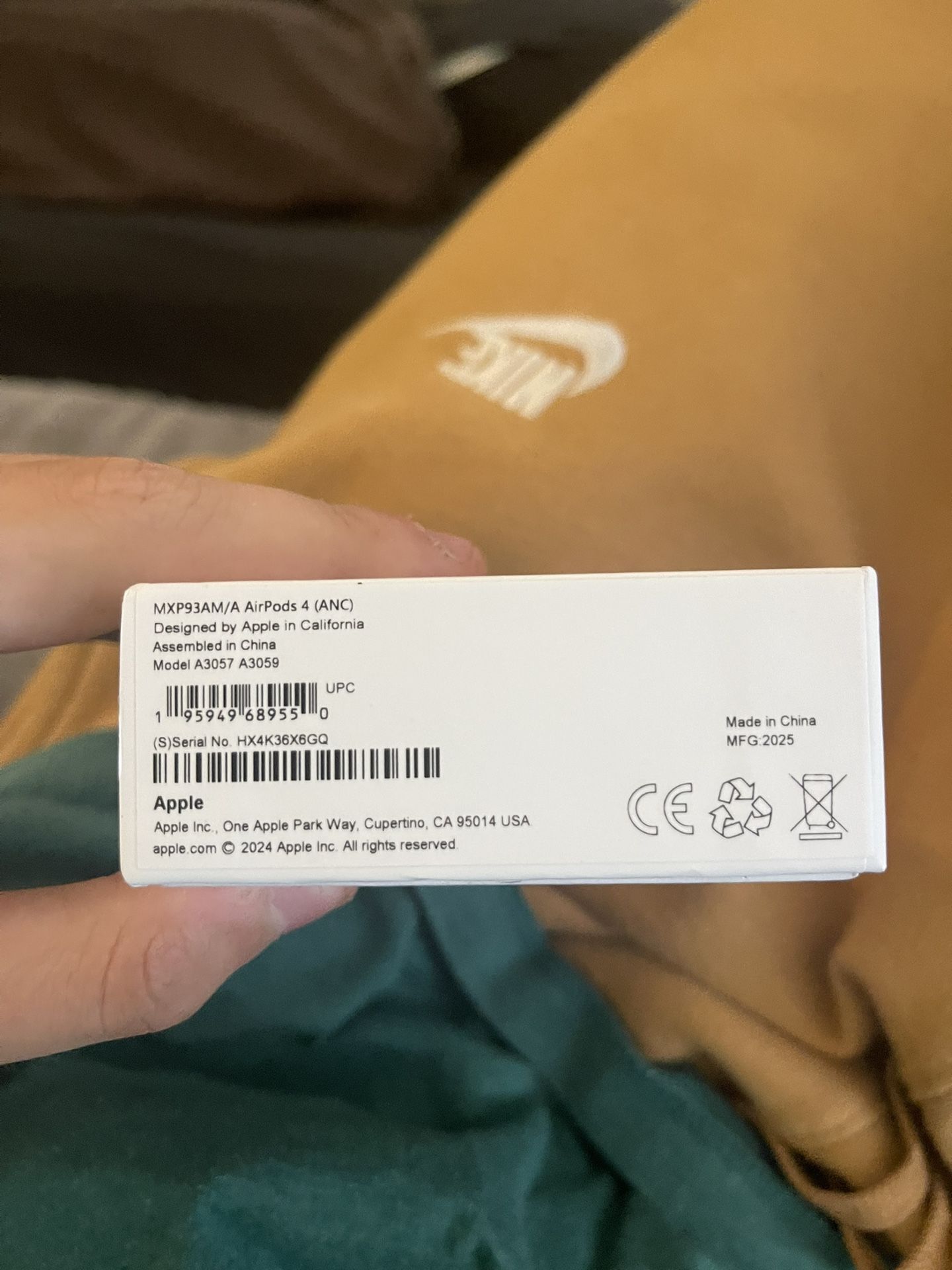 1:1 Apple Airpod 4 ANC