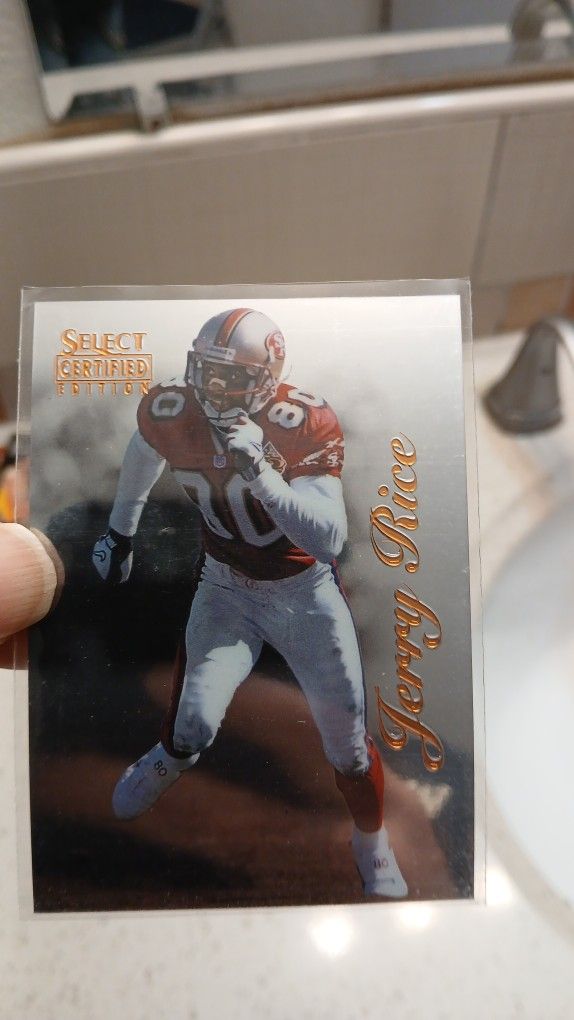 Jerry Rice Collectible Card