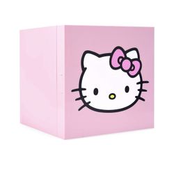 New Hello Kitty Pink Cooler Mini Fridge 6.7L Single Door 9 Can ACDC