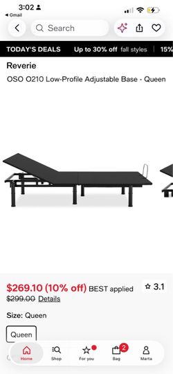 Reverie Queen Bed Adjustable Base - New in Box