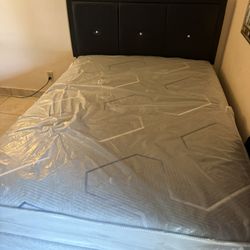 Full  Size Bed Frame With Mattress And  All New Furniture And Free Delivery 