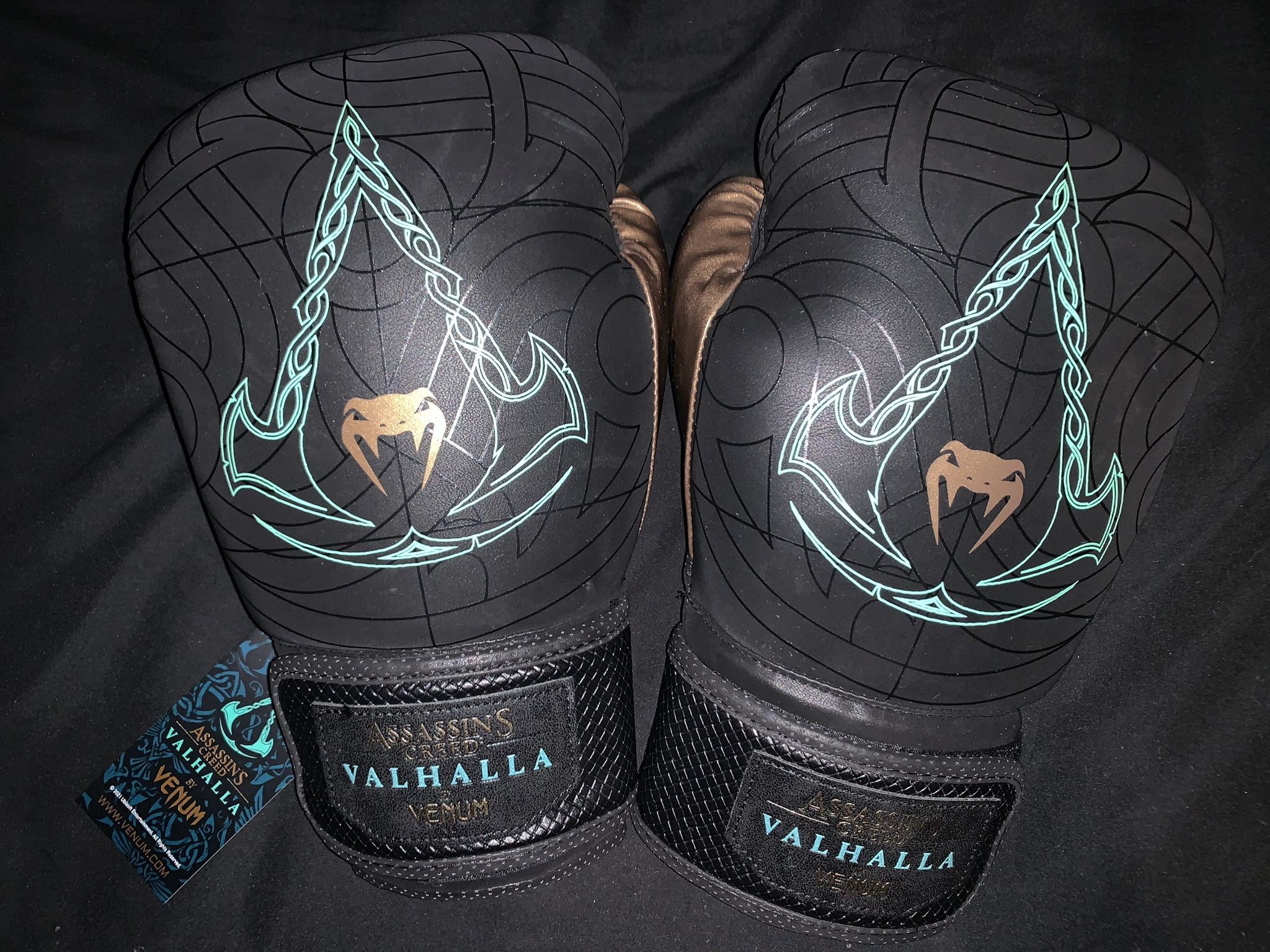 LIMITED EDITION Venum X Assassins Creed Valhalla Boxing Gloves for