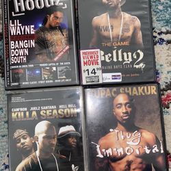 DVD lot Killa Season Cam’ron Rap Hip Hop The Game belly 2 Lil Wayne 2 Pac 