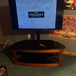 50” Sharp TV With Swivel Stand