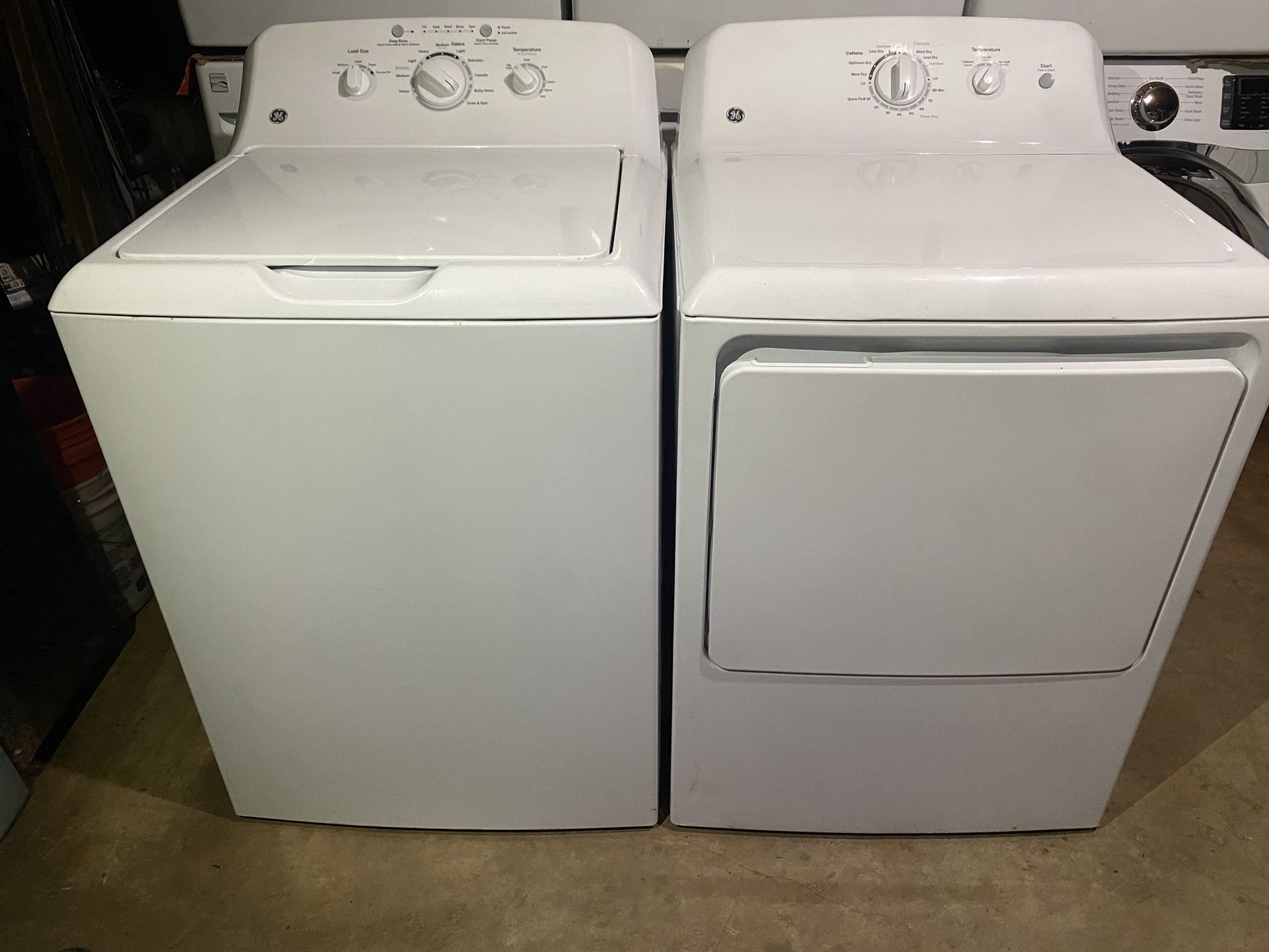 Ge Washer And Dryer