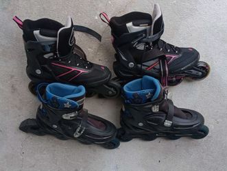 Rollerblade Zetrablade Women's Adult Fitness Inline skates & High Bounce Adjustable Inline Skates