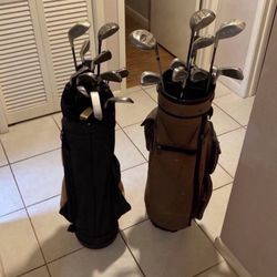 Golf Clubs And Bags