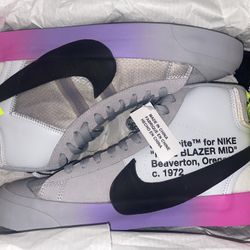 Off White X Nike Blazer Serena Williams Size 7 