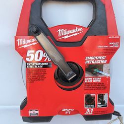 Milwaukee, 300 ft. Open Reel Long Tape Measure