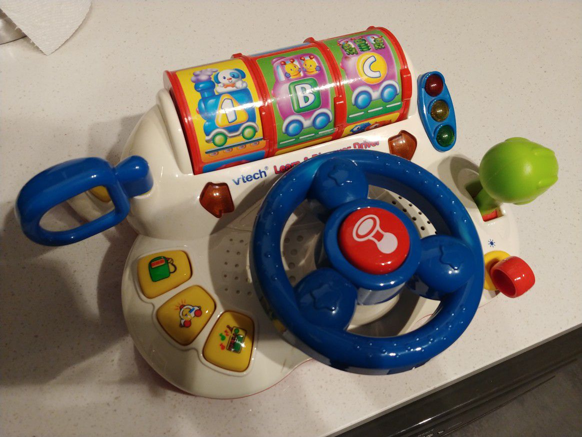 VTech learn and discover driver toy