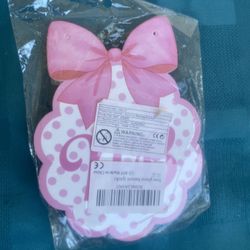 Baby Pink Photo Banner And Table Cover 