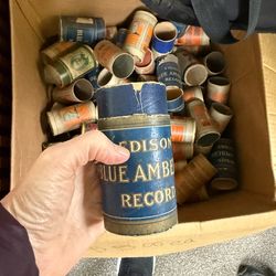 Vintage EDISON AMBERSOL RECORD Cardboard CASES ONLY