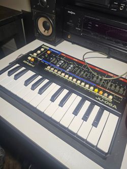 Roland JU-06A boutique synthesizer and keyboard