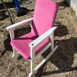 Pink Rocking Chair  (Kid)